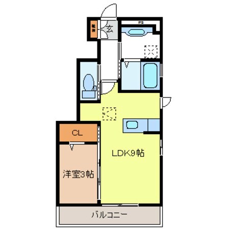 レオビーラの物件間取画像